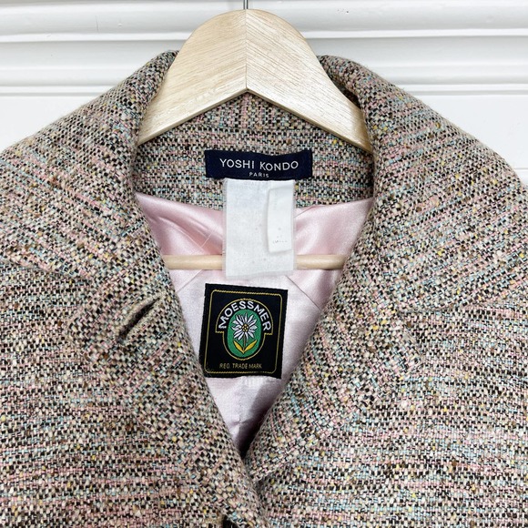 Yoshi Kondo Paris Tweed Mid-length Coat XS - Picture 6 of 8